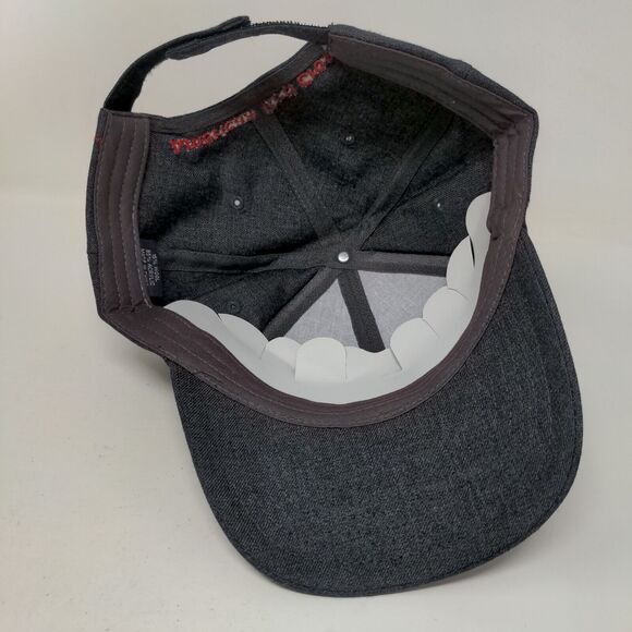 Members For Life American Red Cross Strapback Hat Gray One Size Embroidered - Picture 6 of 7